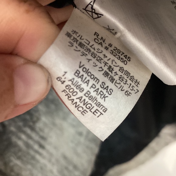 Volcom Stone striped long wool blend jacket Medium/Large - Picture 4 of 12